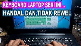 Keyboard Asus X453M Tidak Berfungsi